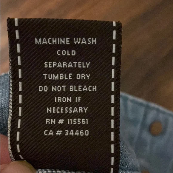 7 For All Mankind denim Pencil Skirt - Picture 9 of 10